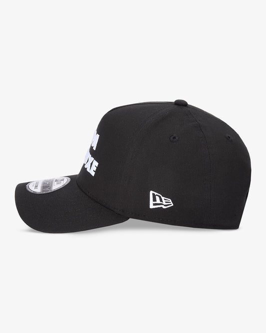 Papa De Luxe Embroidered Cap - Black