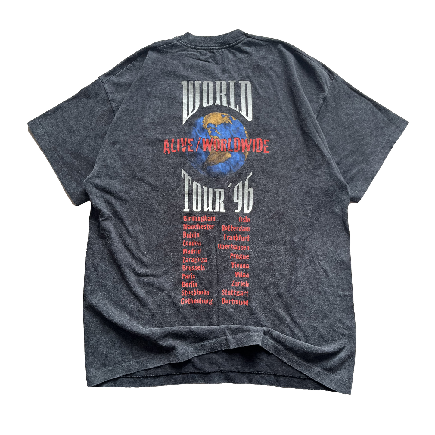 1996 Kiss Alive World Tour T-shirt